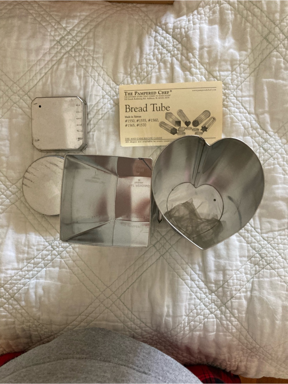Pampered Chef Bread Tubes